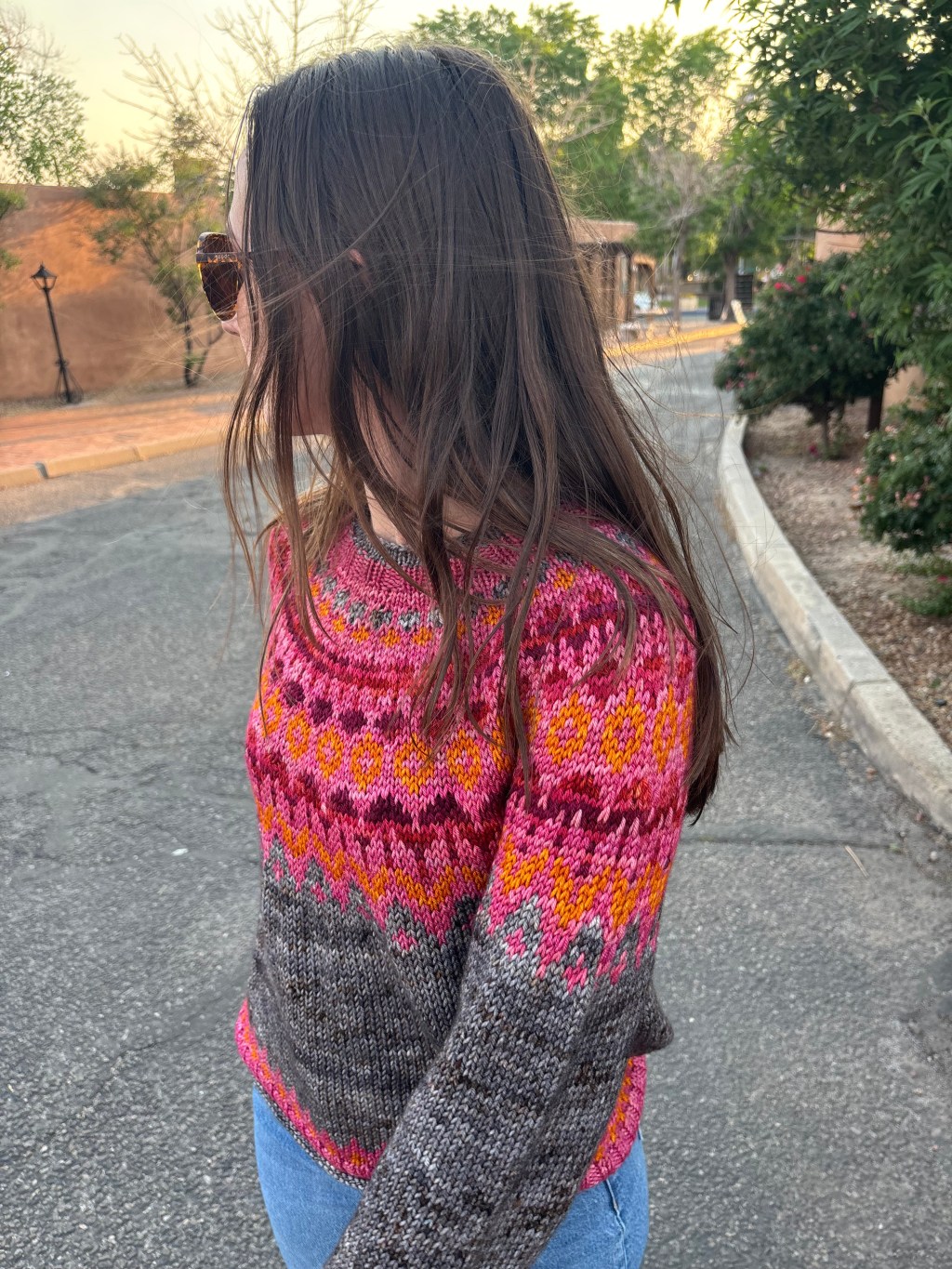 A Walk in My Riddari Sweater